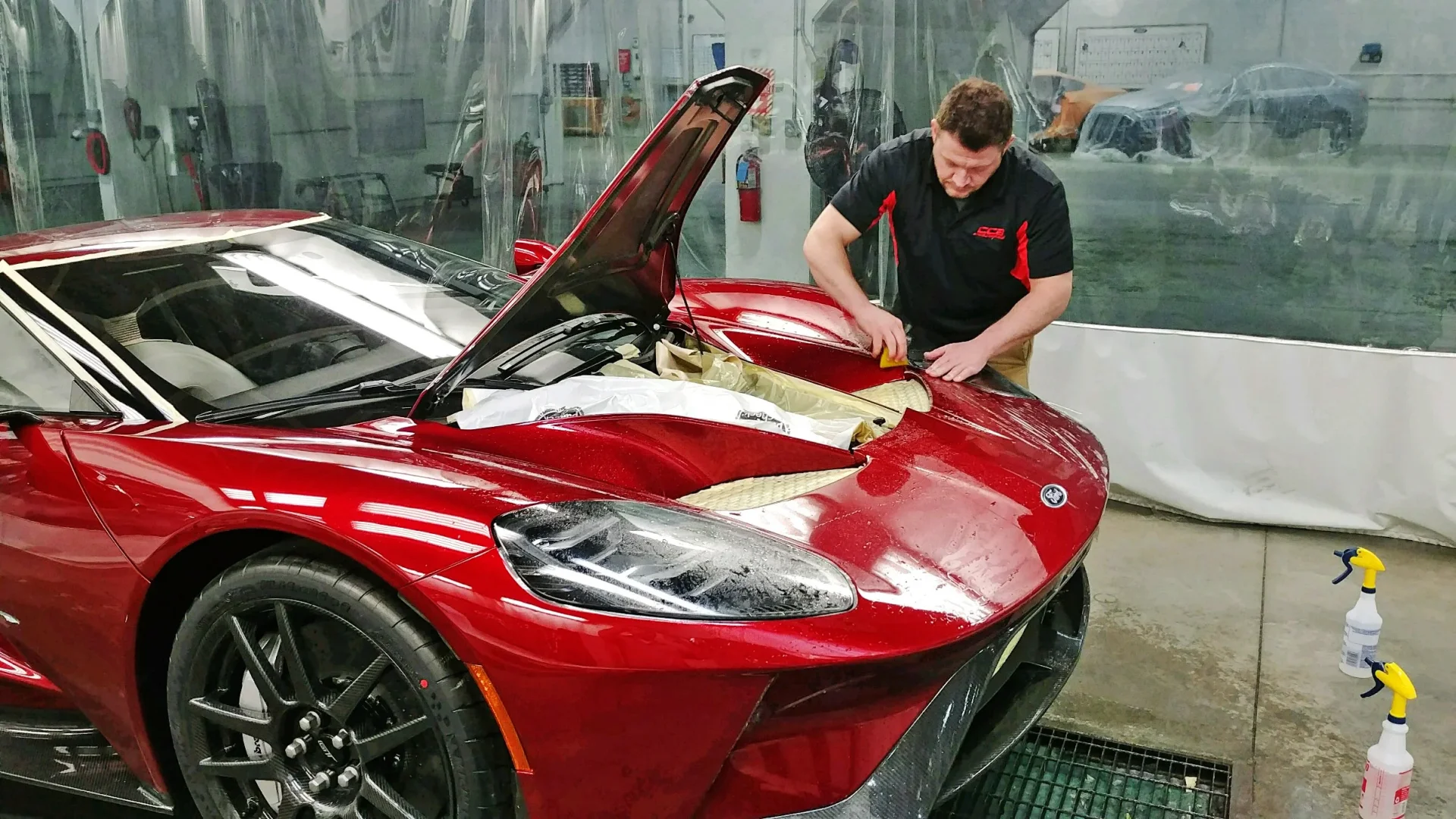 Premium vehicle protection installation at CCA Motorsport