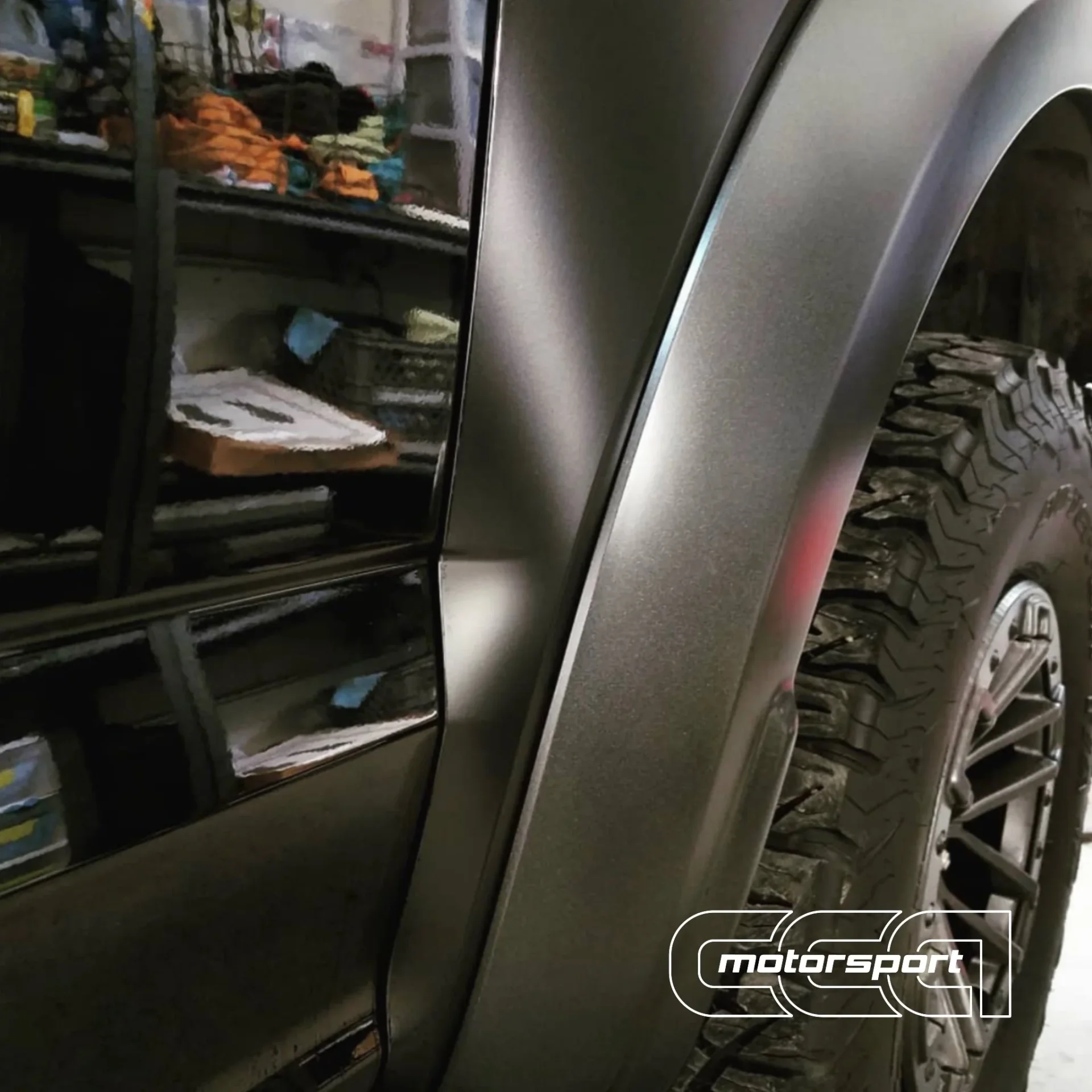 2021 Ford F-150 Raptor — Satin grey accent wrapping