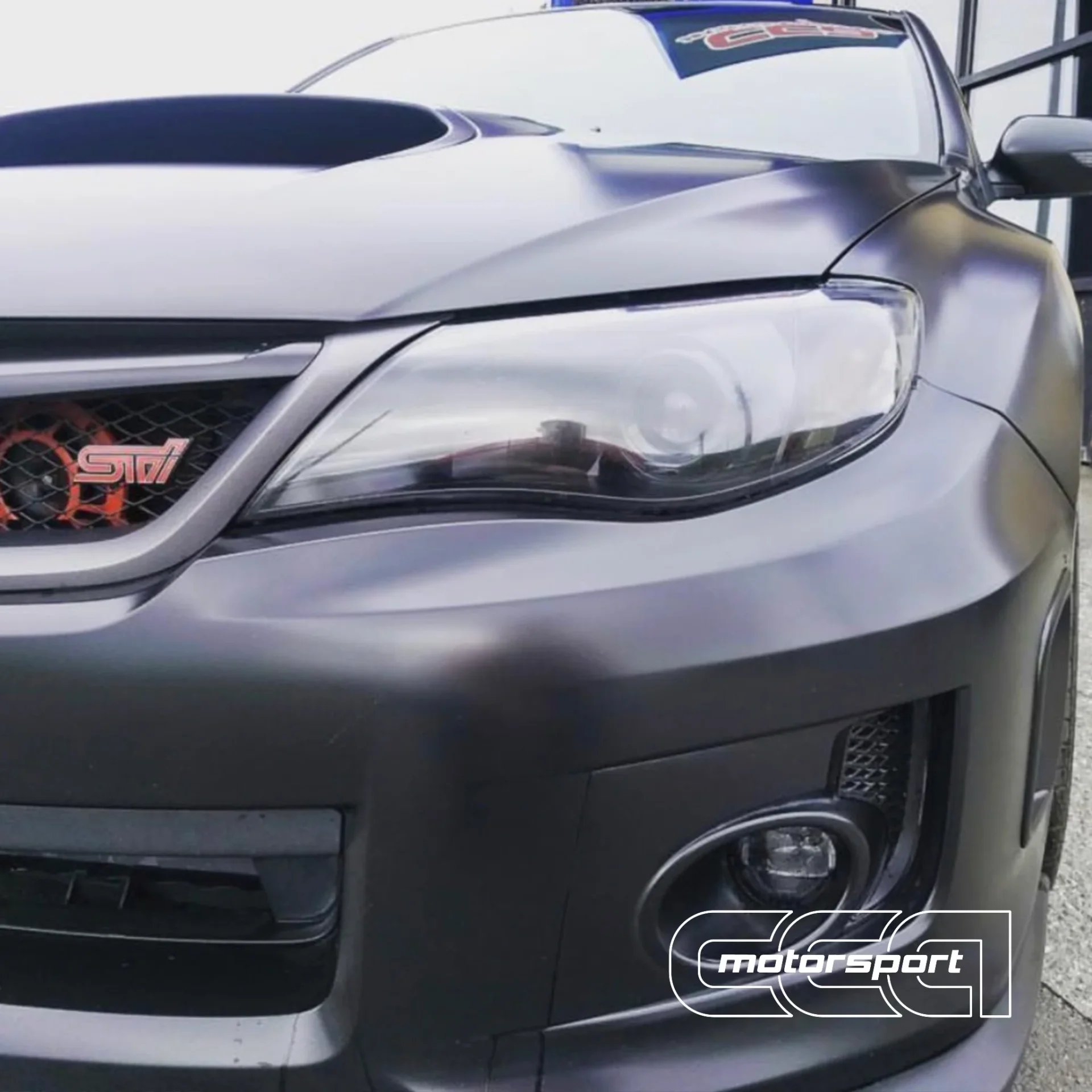 2020 Subaru WRX STI — Satin matte black full wrap